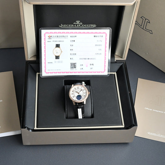 ** Jaeger-LeCoultre Rendez-Vous Women's Watch with Diamond Bezel

**