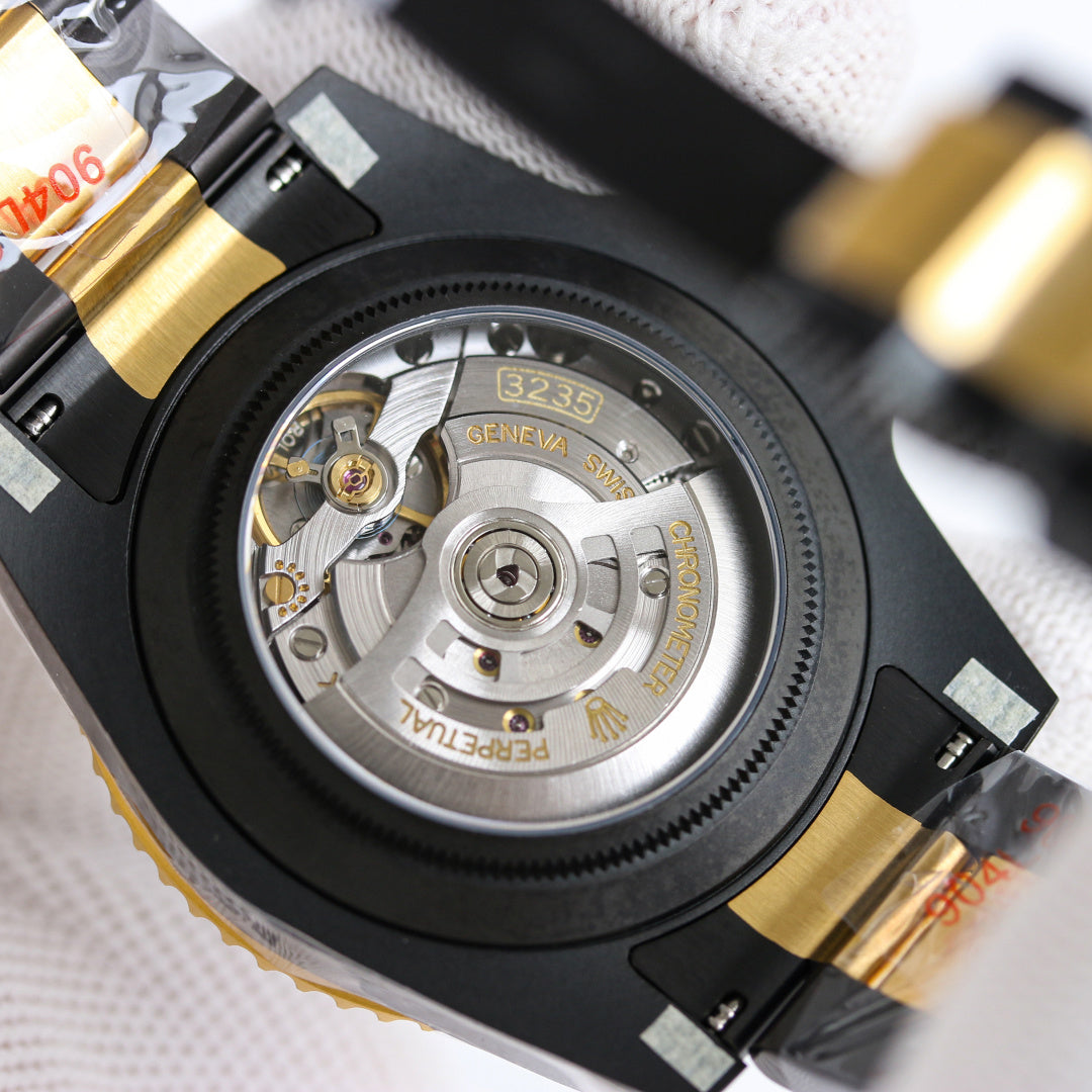 ** BLAKEN Submariner Series ROLEX Gold & Black Limited Edition

**